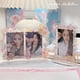 thumbnail image 3 of Lindo Conejito 3 Pulgadas 5 Marco De Fotos Doble Pantalla De Tarjeta Acrílica Titular De La Idol Photocard Escritorio Decoración Dibujos Animados Funda Protectora De Tarjetas De Almacenamiento, 3 of 4