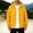 Yellow, variant on BUIGTTKLOP Rain Jacket Men's Lightweight Waterproof Rain Jacket Raincoat with Hood for Golf Cycling Windbreaker