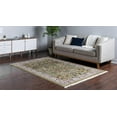 thumbnail image 3 of Rugs.com Rabia Collection Rug – 2' 7 x 4' Green Low Rug Perfect For Living Rooms, Large Dining Rooms, Open Floorplans, 3 of 9