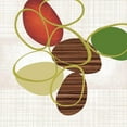 thumbnail image 3 of Venter, Tandi 20x20 Black Modern Framed Museum Art Print Titled - Pebbles and Loops II, 3 of 5