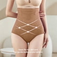 thumbnail image 2 of Women's Body Shaping Shorts Waist Trainer Corset Shapewear Tummy Control Body Shaper Waist Cincher for Women Postpartum Belly Band Wrap (Beige,XXL), 2 of 7