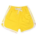 thumbnail image 5 of Hessimy Toddler Baby Girl Summer Clothes Set Short Sleeve Tops & Shorts Novelty Color Outfits(Yellow,4-5 Years), 5 of 5