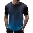 thumbnail image 1 of Playeras Deportivas Para Hombre, Transpirables, De Verano, Para Hacer Ejercicio, De Seda Helada, 1 of 4