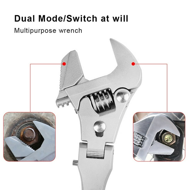 Foldable spanner deals wrench