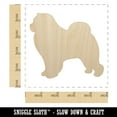 thumbnail image 2 of Chow Chow Dog Solid Wood Shape Unfinished Piece Cutout Craft DIY Projects - 4.70 Inch Size - 1/4 Inch Thick, 2 of 7