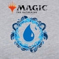 thumbnail image 3 of CafePress - Magic Blue Mana Symbol Long Sleeve T Shirt - Womens Baseball Tee, 3 of 4