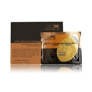 24K Gold & Collagen Facial Mask (Pack of 5)