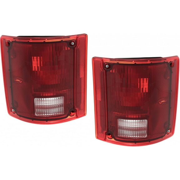 For 1973-1991 Chevy Blazer Tail Light Driver and Passenger Side GM2807102, GM2806102 - Replaces 5965772, 5965771