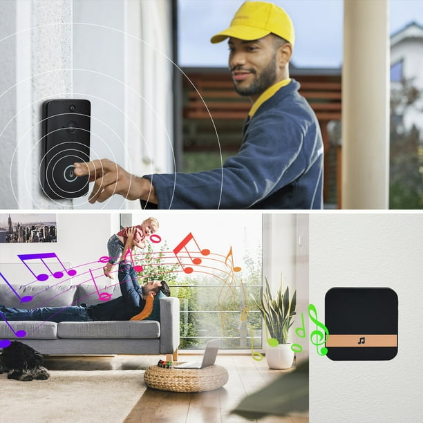 Doorbell low hotsell power smart hd