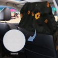 thumbnail image 3 of ZUXONGSY Car Seat Cover Towel Cow Sunflower Print Protection for Front Bucket Seats Sweat Athletic Running Towel Seat Covers Seat Protector for Dog, Pets, 3 of 8
