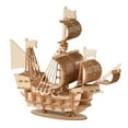 thumbnail image 1 of Puzzle Toy 2 3D Wooden Puzzles For Adults Model Kit And Room Educational Desk Toys Crafted For Creativity And Mindful Assembly, 1 of 8