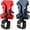 Red, variant on 2 PCS Drill Belt Clip Self Locking Holder, Quick Release Drill Clip for Tool Belt, Heavy Duty ABS Waist Tool Hanger for Electricians