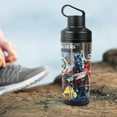 thumbnail image 4 of Transformers: Rise Of The Beasts Official Prime And Primal Mural 18 oz Insulated Water Bottle, Leak Resistant, Vacuum Insulated Stainless Steel with 2-in-1 Loop Cap, 4 of 7
