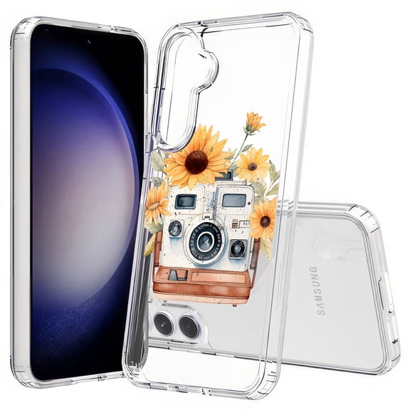 TalkingCase Slim Fit Phone Case Compatible for Samsung Galaxy S25(Not S25  Plus/Ultra), Vintage Camera 2 Print, Lightweight,Flexible, USA Print