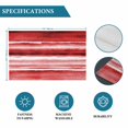 thumbnail image 6 of Red Ombre Placemats Set of 4, Modern Abstract Art Farmhouse Placemats for Dining Table, Place Mats for Kitchen Tabletop, Waterproof Wipeable Dining Table Mats Set, 6 of 9
