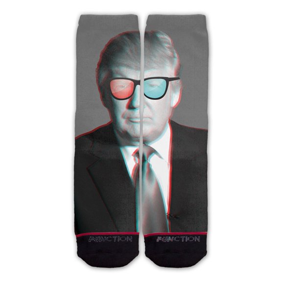 Function - Trump 3d Glasses Fashion Socks