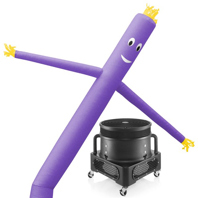 Cloud 9 Air Inflatable Dancer Tube Puppet Set, 20 ft. Tall with Blower Fan - Purple