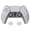 White, variant on PlayVital Guardian Edition Clear White Ergonomic Soft Anti-Slip Controller Silicone Case Cover for PS5, Rubber Protector Skins with Clear White Joystick Caps for PS5 Controller