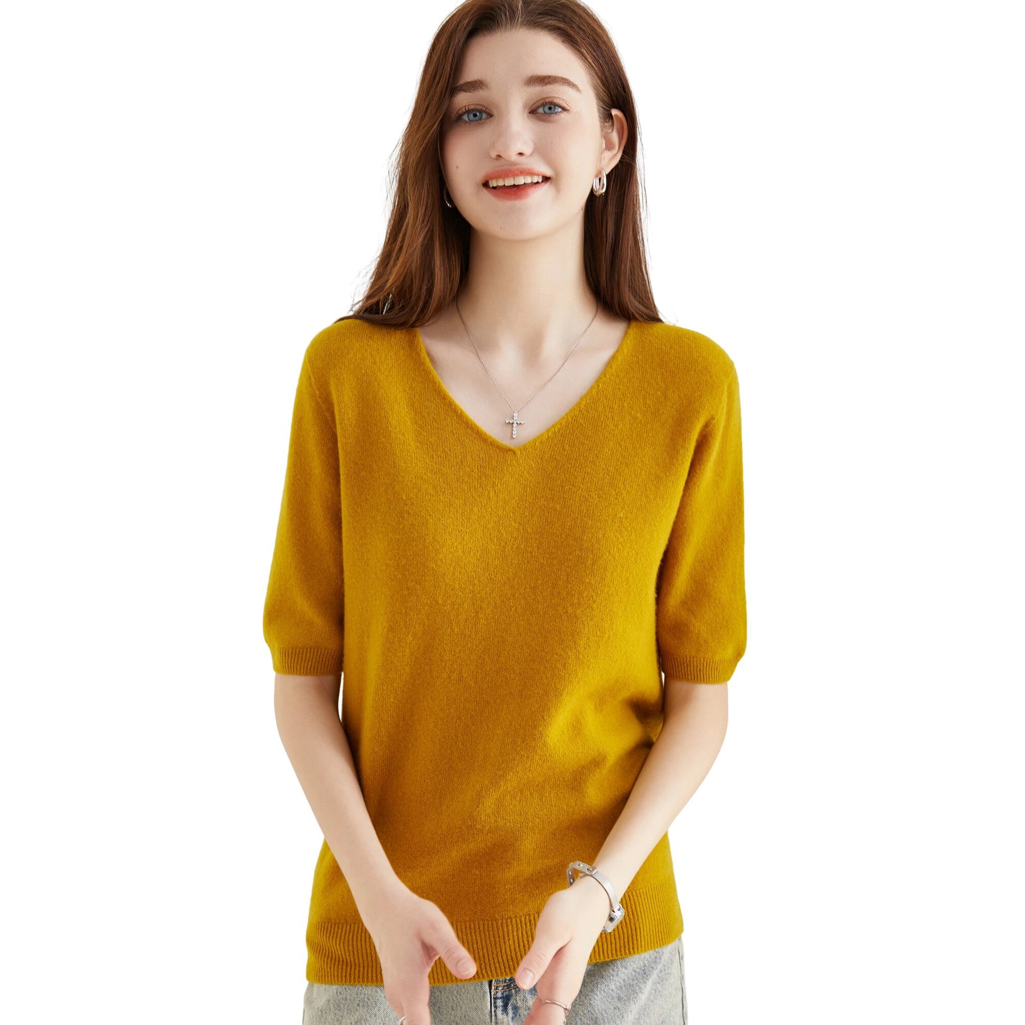 Pull Col Roulé Femme 100% Laine Mérinos - Manches Courtes, Coupe Régulière, Confort Et Chaleur Naturelle