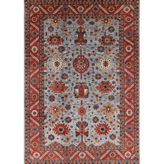 Ahgly Company Machine Washable Indoor Rectangle Industrial Modern Rosy Brown Pink Area Rugs, 2' x 5'