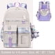 thumbnail image 1 of Mochilas escolares para niñas, morral escolar de escuela primaria, Mochila escolar impermeable de princesa Fivean unisex, 1 of 2