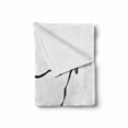 thumbnail image 2 of Weimaraner Soft Flannel Fleece Throw Blanket, Monochromatic Graphic Drawn Hunting Big Sized Royalty Dog Animal, Cozy Plush for Indoor and Outdoor Use, 50" x 60", White and Charcoal Grey, by Ambesonne, 2 of 6