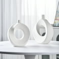 thumbnail image 2 of Ceramic Vase Set 2 for Modern Home Decor, 2 of 4
