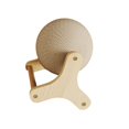 thumbnail image 2 of Xuanheng Rabbit Scratching Ball Portable Rotating Ball for Kittens Rabbits Chinchilla L, 2 of 8
