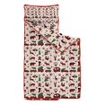 thumbnail image 2 of Multicolor Christmas Camping Pattern Toddler Nap Mats for Kids Preschool,50"x20" Sleeping Mat Bag or Kids,Toddler Sleeping Bag,Toddler Nap Mat or Daycare, 2 of 6