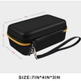 thumbnail image 5 of Multimeter Case for Fluke 117/ 115/ 116 Digital Multimeters, Protective Carrying Storage Bag with Accessories Mesh Pocket-Black, 5 of 7