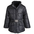 thumbnail image 2 of rothschild big girls down alternative hooded winter puffer bubble jacket coat, 2 of 3