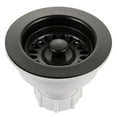thumbnail image 6 of Houzer 190-9265 Kitchen Sink Basket Strainer for 3.5-Inch Drain Openings, Matte Black, 6 of 9