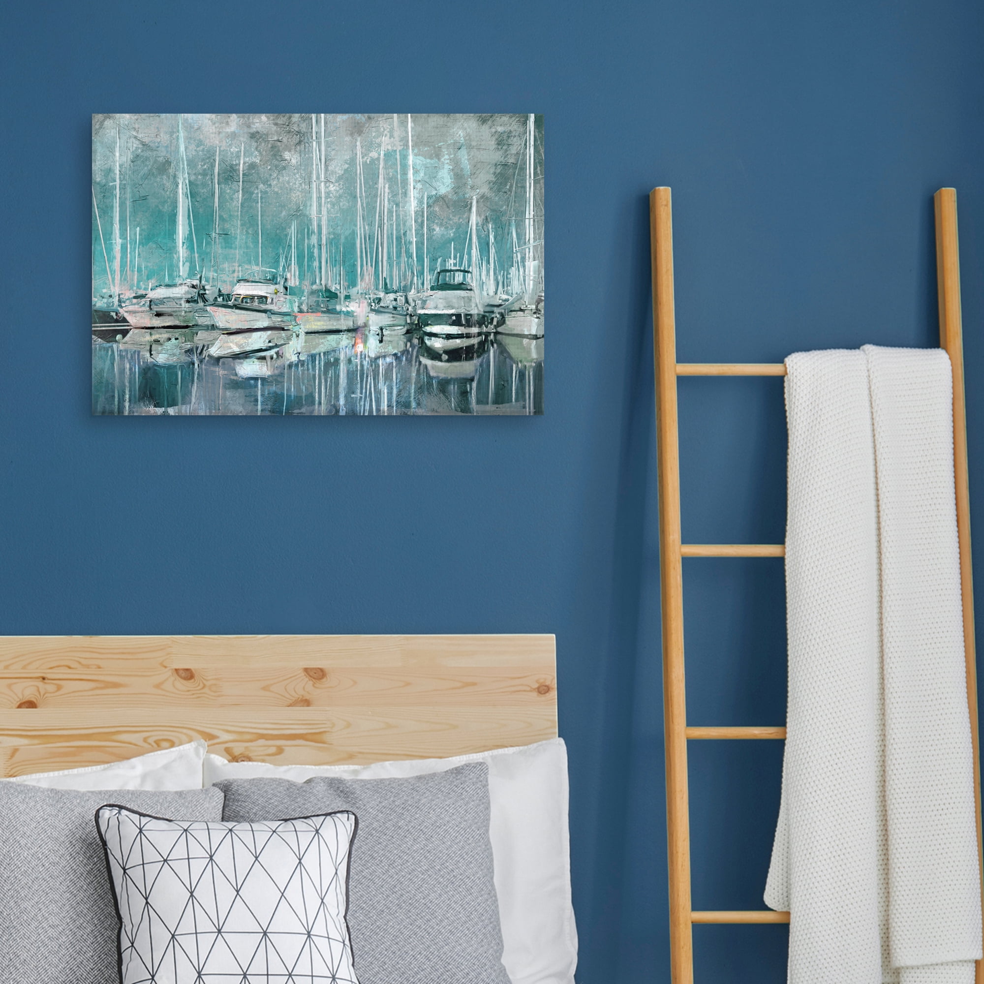 Harbor Masts by Studio Arts Canvas Art