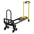 thumbnail image 1 of Yeshouse Carretilla plegable con ruedas, 3 en 1, resistente y convertible, con correas elásticas, capacidad de 800 lb, de aluminio, para mudanzas en el hogar, supermercados y almacenes, 1 of 8