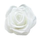 thumbnail image 2 of Cateissary Paquete de 50 flores biónicas artificiales, rosas de simulación de espuma PE, decoraciones de flores falsas, regalos de compromiso para bodas y Kits de decoración para fiestas Blanco Cateissary  JJ18310-05, 2 of 6