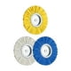 thumbnail image 1 of Juego de pulidoras de vías respiratorias de 8 pulgadas, rueda pulidora de color naranja, rueda pulidora de color azul grueso, 1 of 8