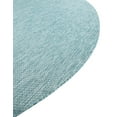 thumbnail image 5 of Unique Loom Outdoor Solid Collection Area Rug (13' Round Aquamarine/Ivory), 5 of 6