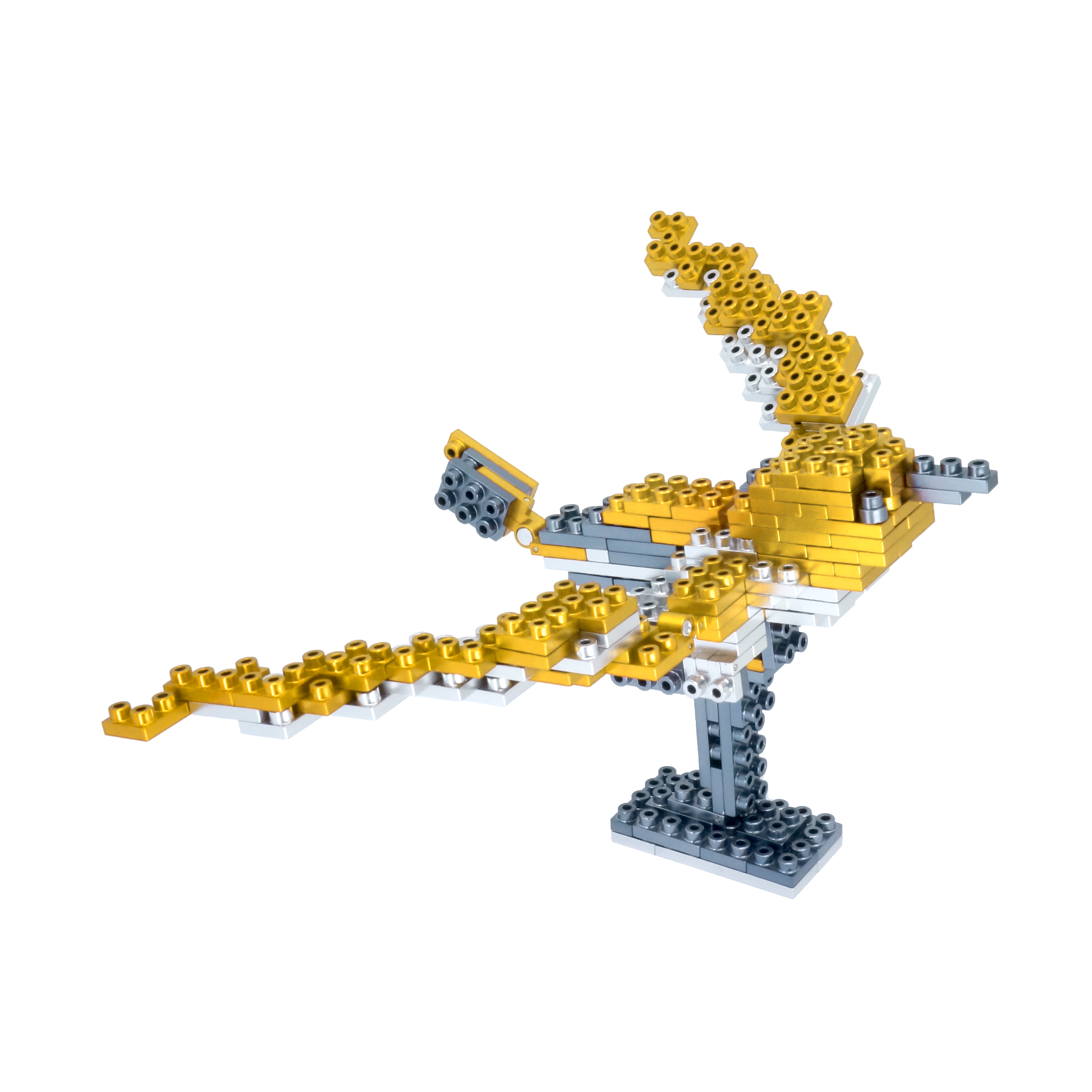 Collector 3-in-1 Series 001 Set Aztec Gold T-Rex, Mecha and Sparrow 290 pcs