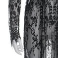 thumbnail image 6 of One opening See Through Lace Maternity Solid Color Maternity Maxi Dress, 6 of 6