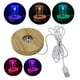 thumbnail image 4 of 2x Base de lámpara de noche LED, soporte de exhibición de luces de , soporte ase alimentado por USB para joyería ola, cristal, resina, arte Zulema Mostrar luz nocturna, 4 of 8