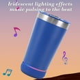 thumbnail image 6 of Bluetooth Speaker under $5! Cagogo Bluetooth Speaker 16OZ Tumbler Stainless Steel Cup, Insulated Speaker Beer Mug, Portable Party Audio System, Outdoor Entertainment Drinkware, 6 of 7