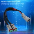 thumbnail image 4 of Adaptador de Enchufe de 2 Pines Deutsch DT DTP YEJLMXG para Arnés de Cableado, 4 of 5
