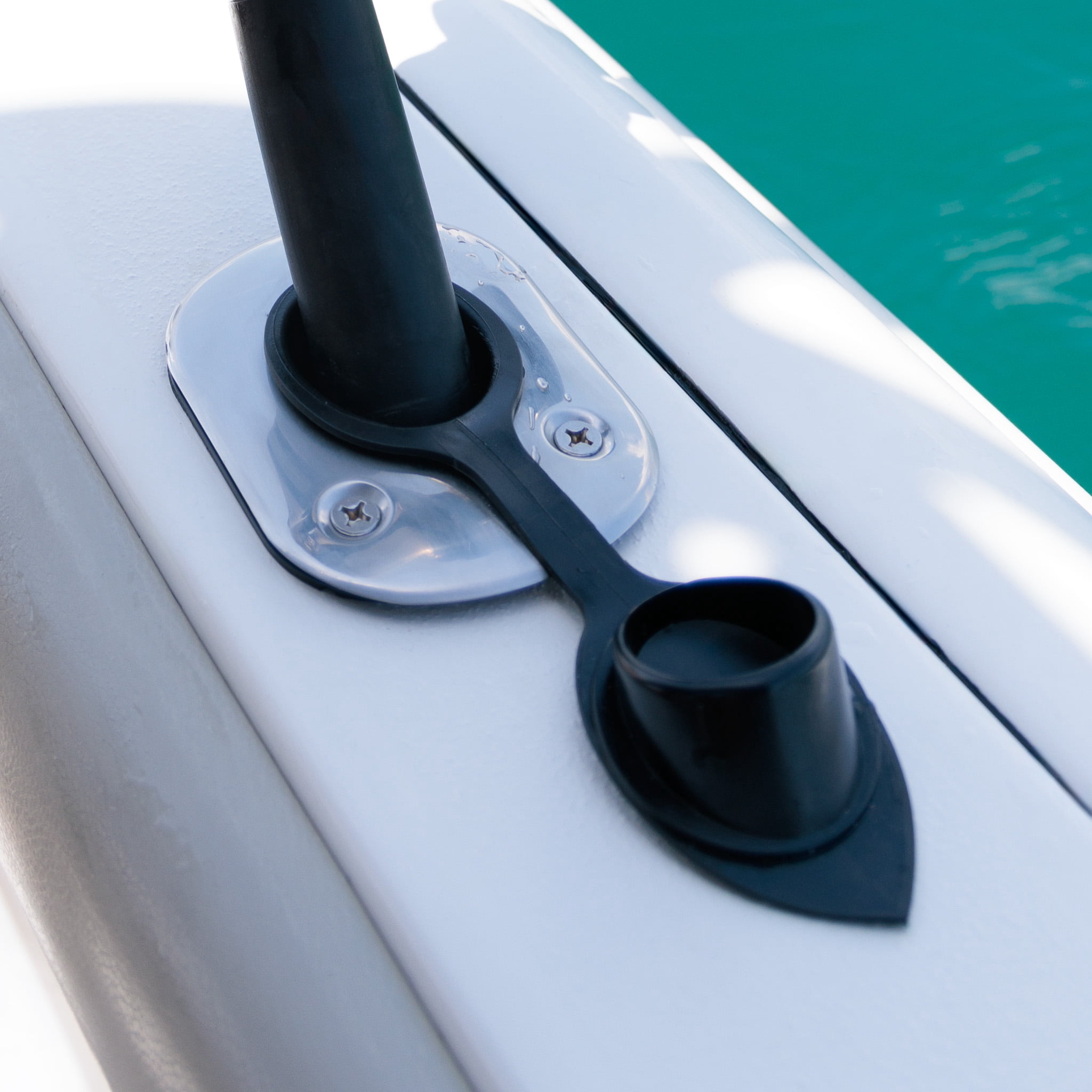 D DRIFT ALL THINGS WATER 9" Stainless Steel Marine Fishing Rod Holder, Flush Mount, 30 Degrees