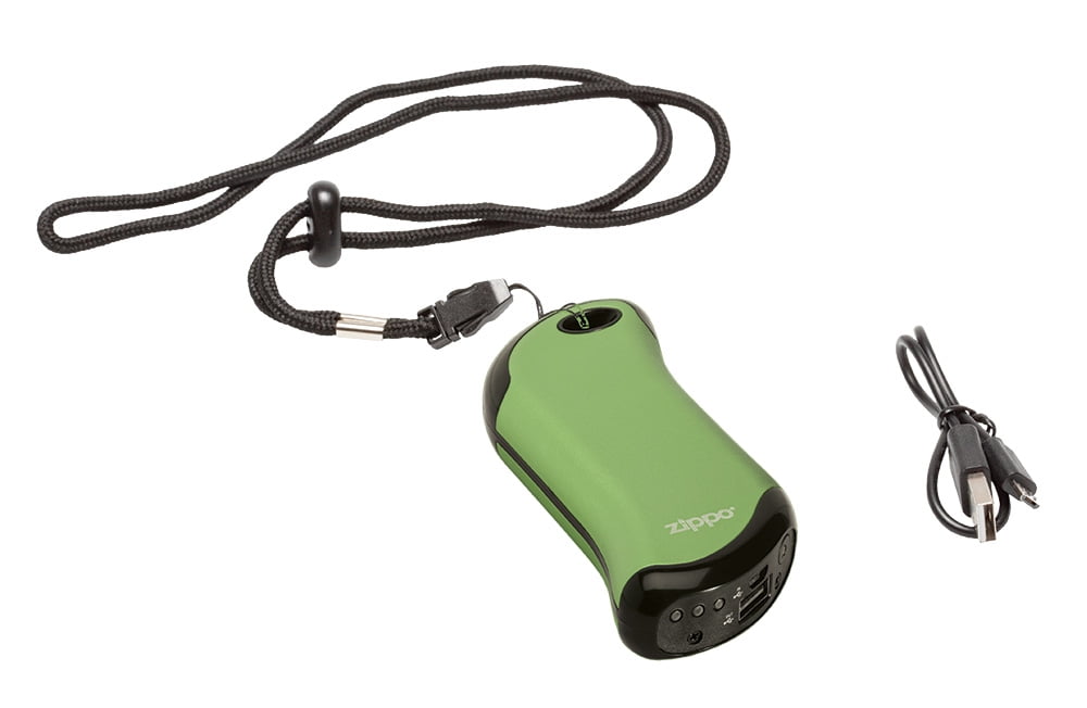 Zippo Green Heatbank 9s Rechargeable Hand Warmer