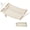 Cream White, variant on Heavy Duty 2-Person Quilted Hammock, Modern Gray Outdoor Freestanding Bed with Curved Spreader Bars & Hanging Chains, 440 lbs Support