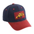 thumbnail image 3 of HNMKIU Washed Kids Baseball Cap With Excavator Design Soft Adjustable Toddler Hat For Boys And Girls Navy,2-8 Years, 3 of 5