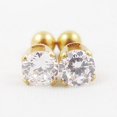thumbnail image 4 of UDIYO Men Women Rhinestone Cartilage Tragus Bar Helix Upper Ear Earring Stud Jewelry, 4 of 7