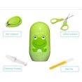 thumbnail image 2 of Juego de uñas para bebé, juego de cuidado de uñas para bebé 4 en 1, con bonita caja, cortaúñas para bebé, tijeras, lima de uñas y pinzas, juego de uñas y pedicura para bebé, adecua, 2 of 5