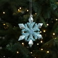 thumbnail image 2 of Mecorevxz Christmas Plastic Snowflake Ornaments Christmas Tree Hanging Decoration Snowflake Christmas Pendants(D), 2 of 8