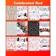 thumbnail image 3 of Pegatinas para decoración de uñas IDDFEVE, 36 hojas, paquete navideño variado, 3 of 7